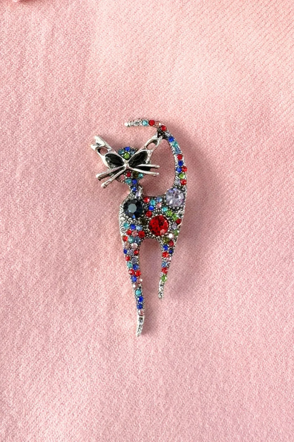 Jazzy Cat Brooch