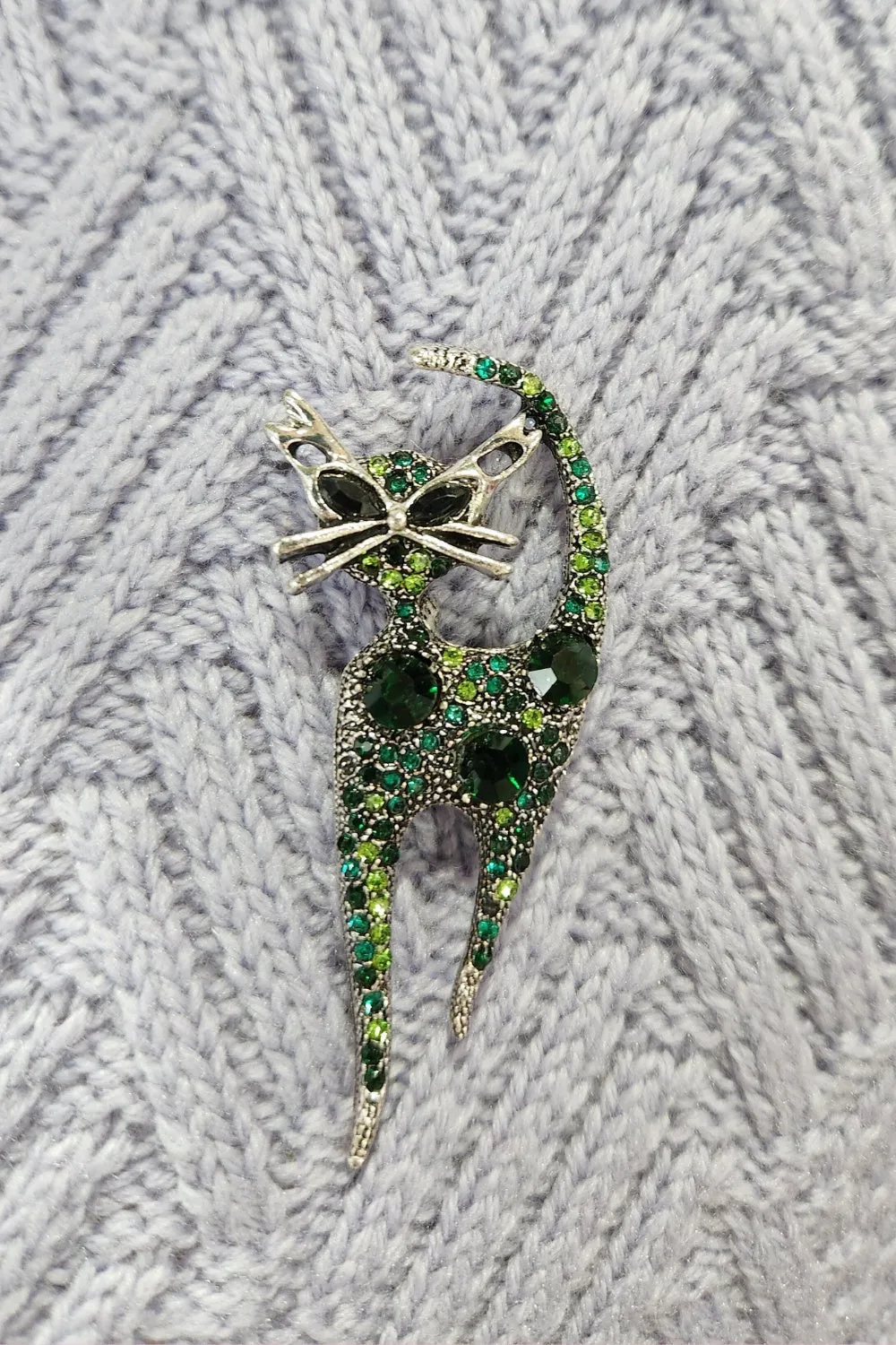 Jazzy Cat Brooch