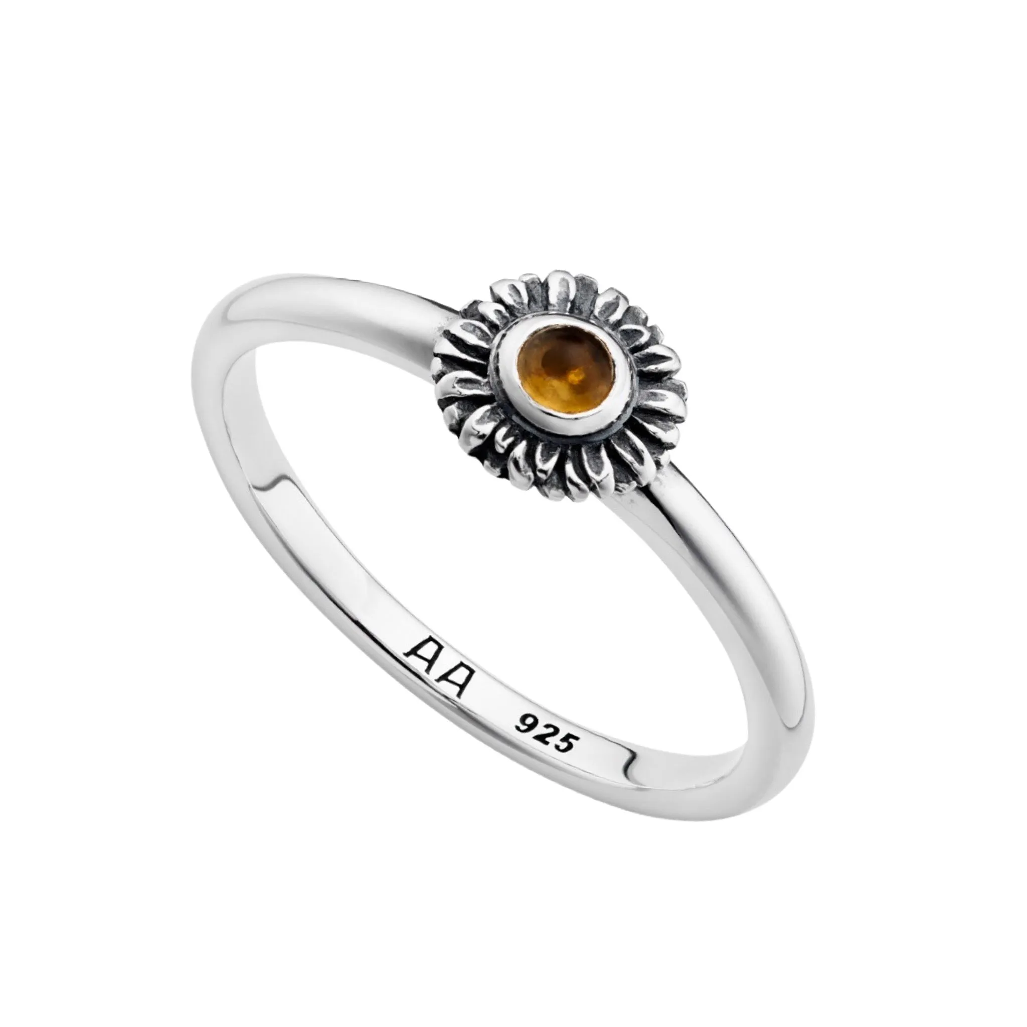 JOY - Citrine & Sterling Silver Ring