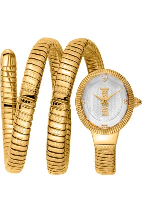 Just Cavalli Women's Signature Snake 22mm Quartz Watch JC1L269M0025