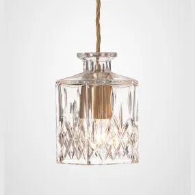 Lee Broom Square Decanter Pendant Light