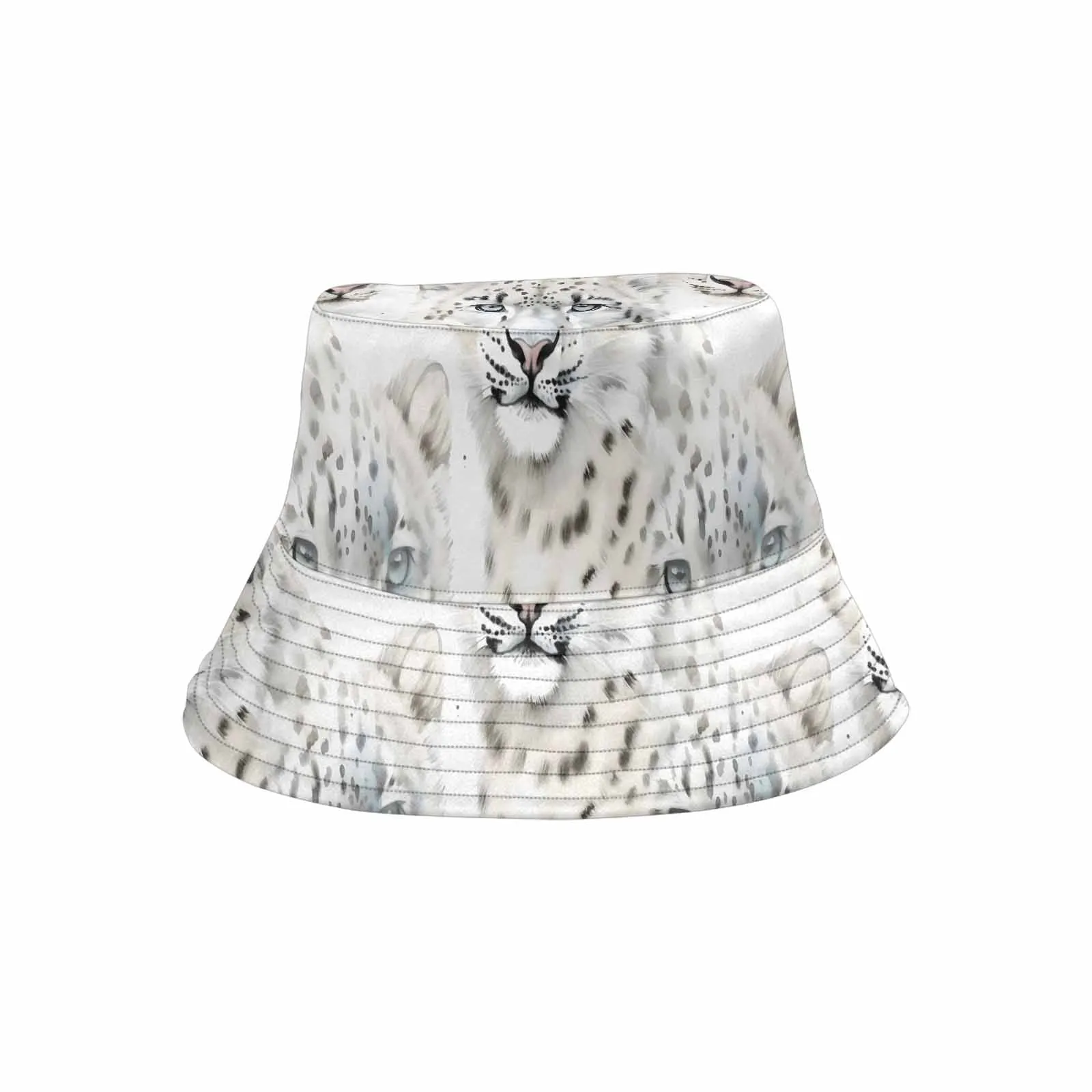 Leopard  Unisex Summer Single-Layer Bucket Hat