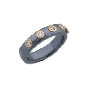 Lika Behar Stockholm Ring - 24k Gold &  Sterling Silver Ring