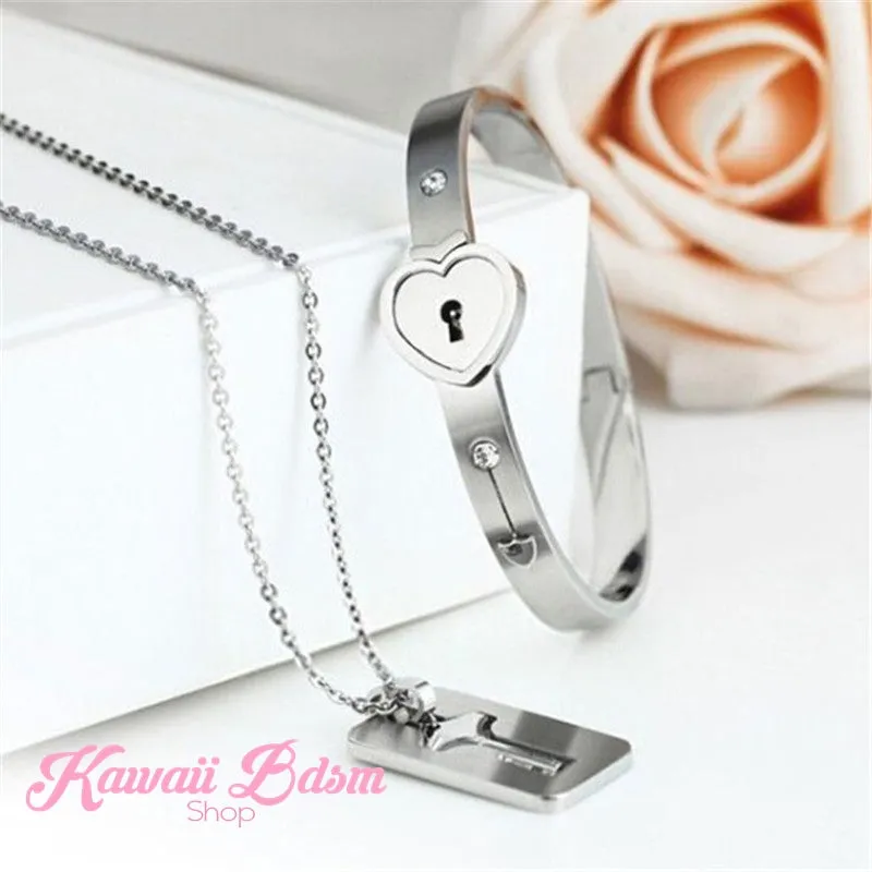 Lockable Heart Bracelet