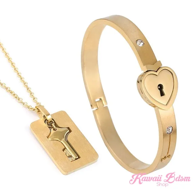 Lockable Heart Bracelet