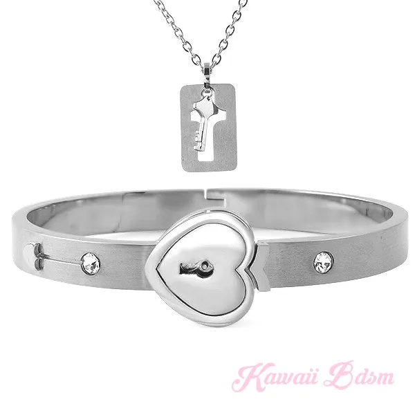 Lockable Heart Bracelet