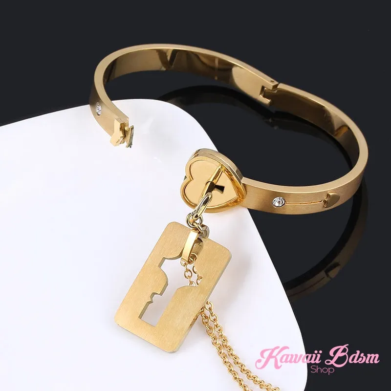 Lockable Heart Bracelet