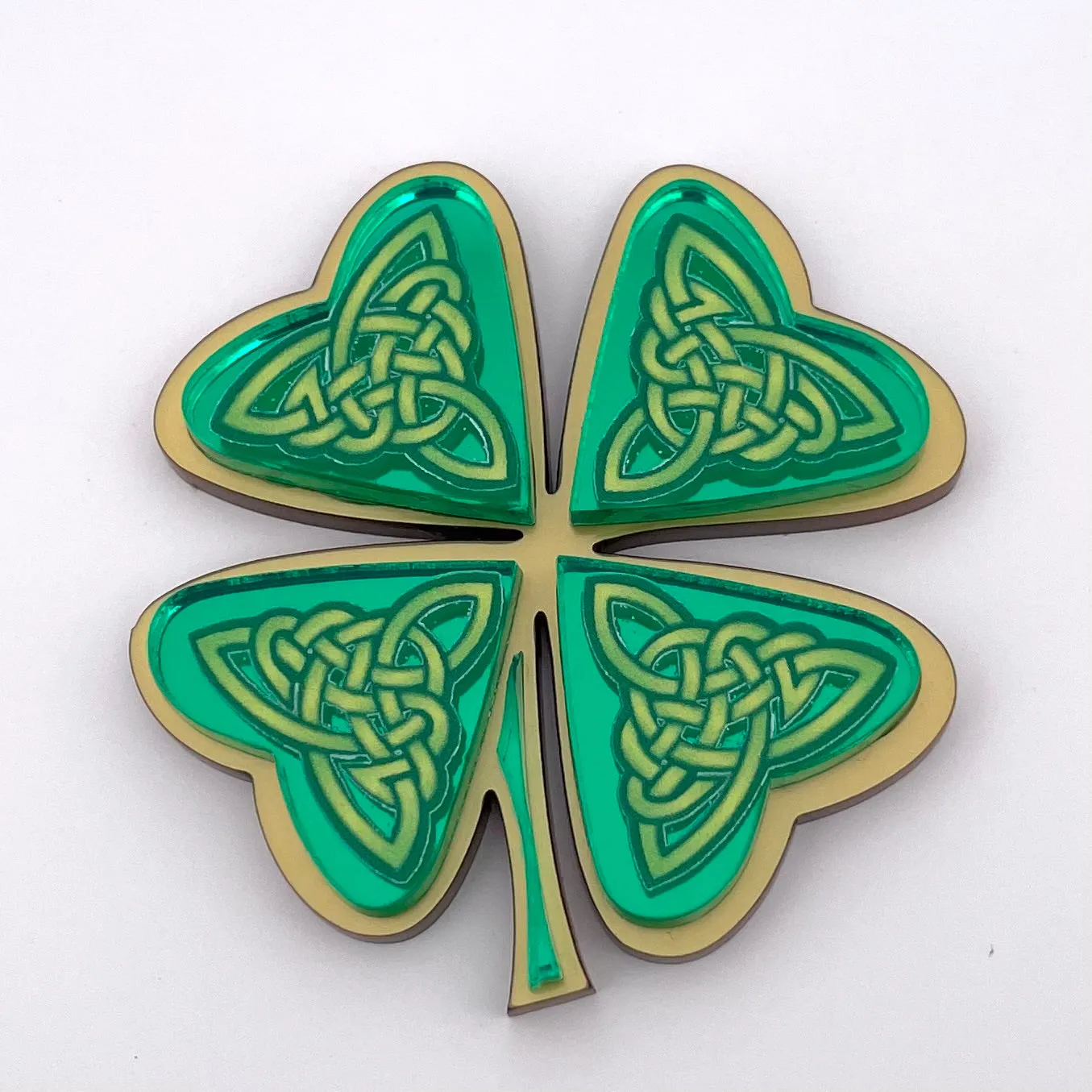 Lucky clover 🍀 - brooch - Set of 4