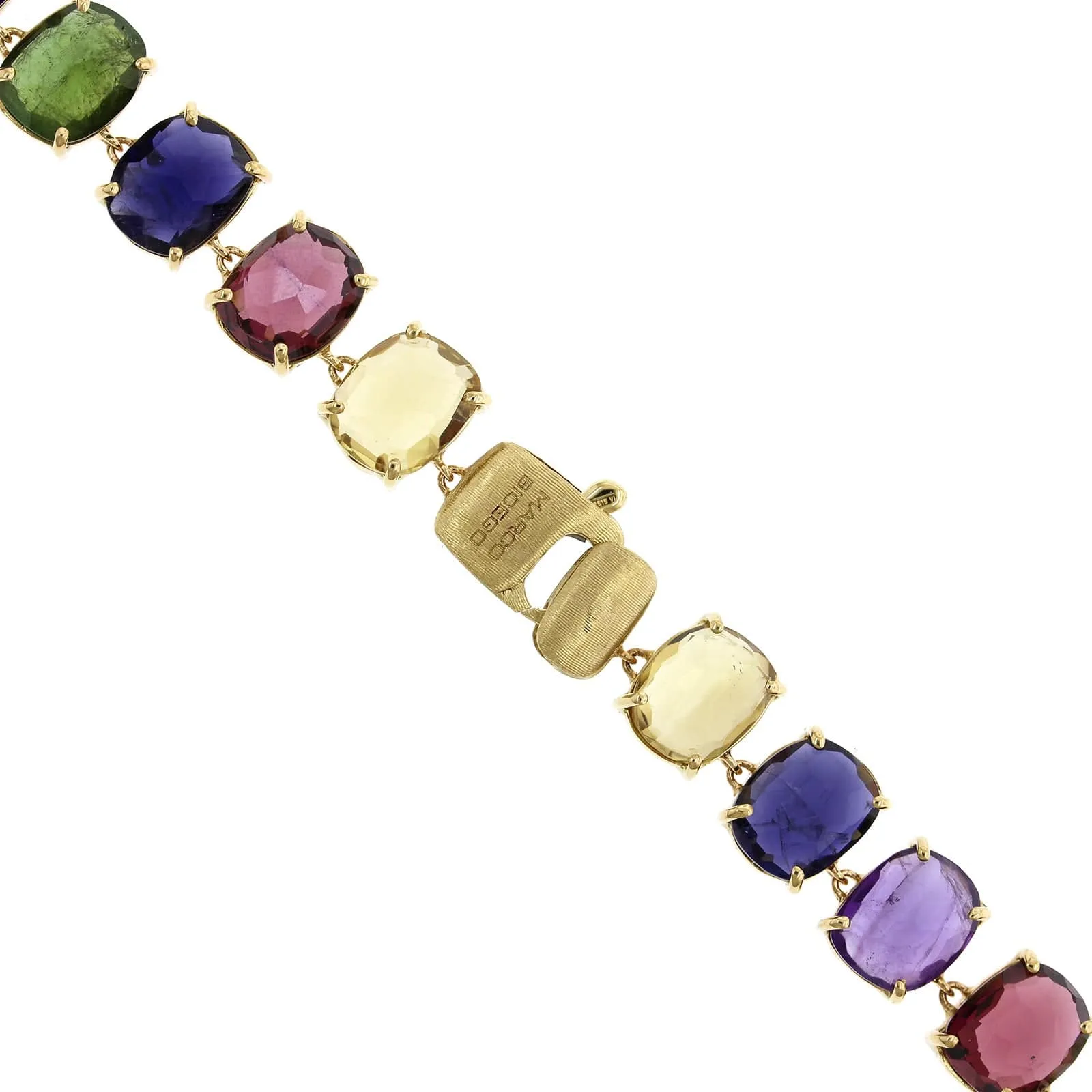 Marco Bicego 18K Yellow Gold Murano Multi Stone Necklace