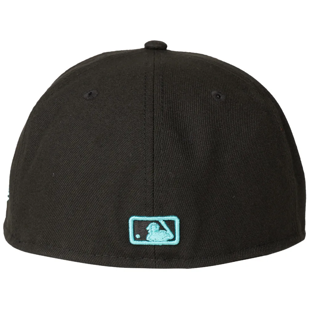 MLB Arizona Diamondbacks New Era Santa Fe Upside Down Logo 59FIFTY Fitted Hat