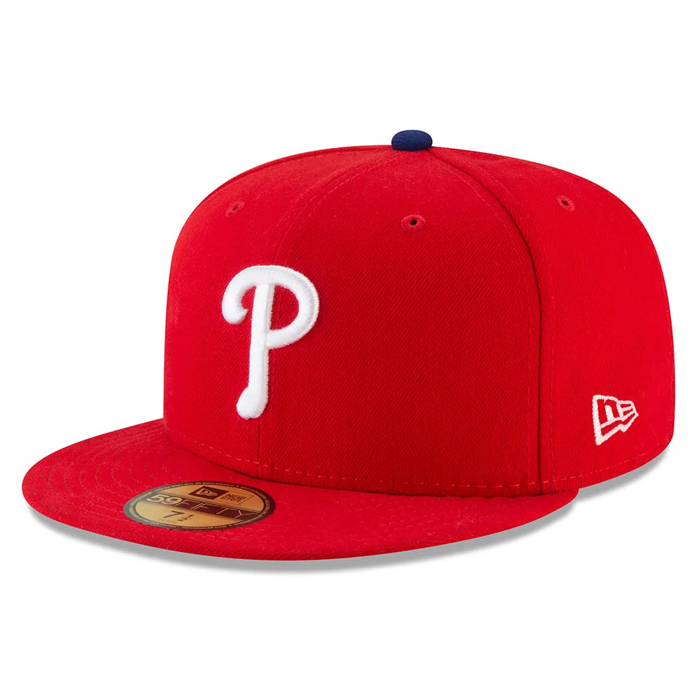 MLB Philadelphia Phillies New Era Authentic Collection Home On-Field 59FIFTY Fitted Hat