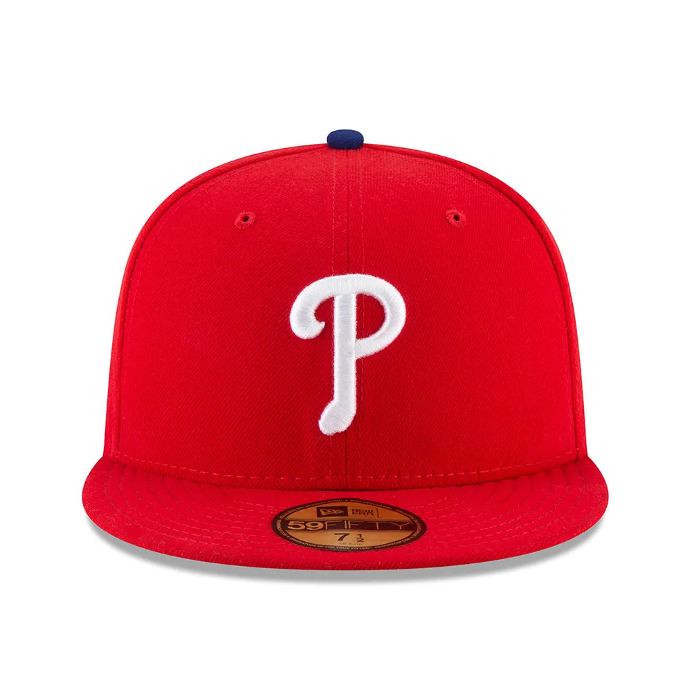 MLB Philadelphia Phillies New Era Authentic Collection Home On-Field 59FIFTY Fitted Hat