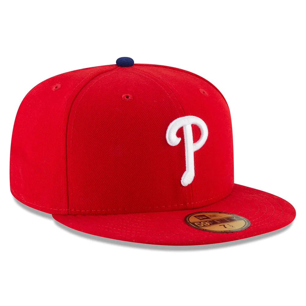 MLB Philadelphia Phillies New Era Authentic Collection Home On-Field 59FIFTY Fitted Hat