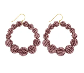 ***NEW*** <br>The Olivia Hoop <br> Mulberry