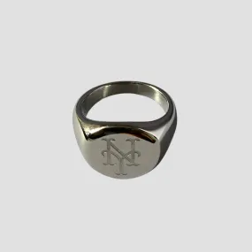 New York Mets Stainless Steel Ring