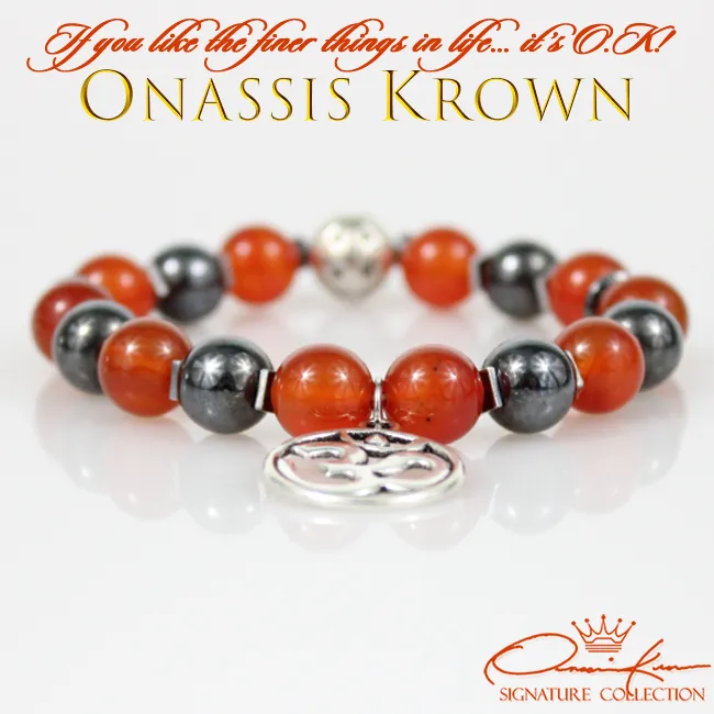 OM Bead Bracelet