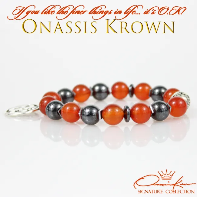 OM Bead Bracelet