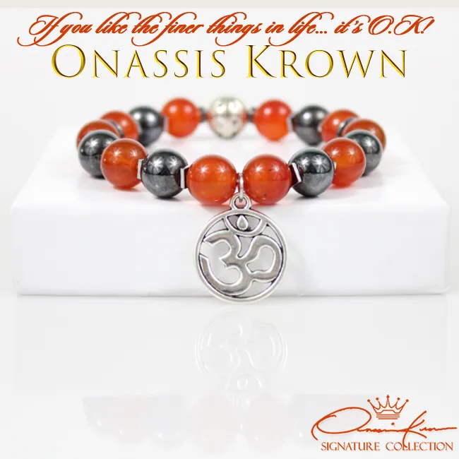 OM Bead Bracelet