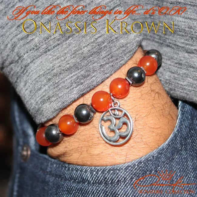 OM Bead Bracelet