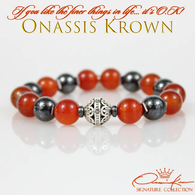 OM Bead Bracelet