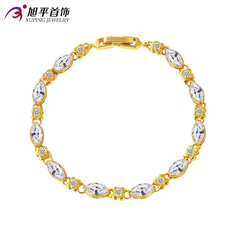 Ornament Alloy Girls' Jewelry Wholesale Fashion Retro Imitation Ruby Bracelet for Women