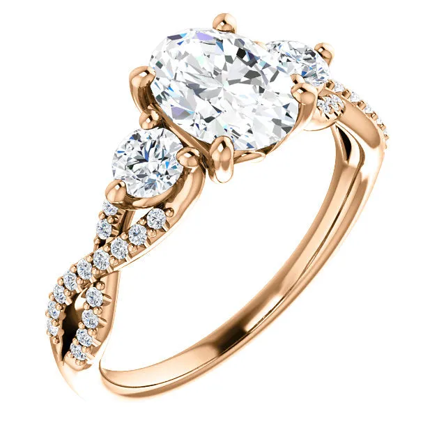 Oval Engagement Ring