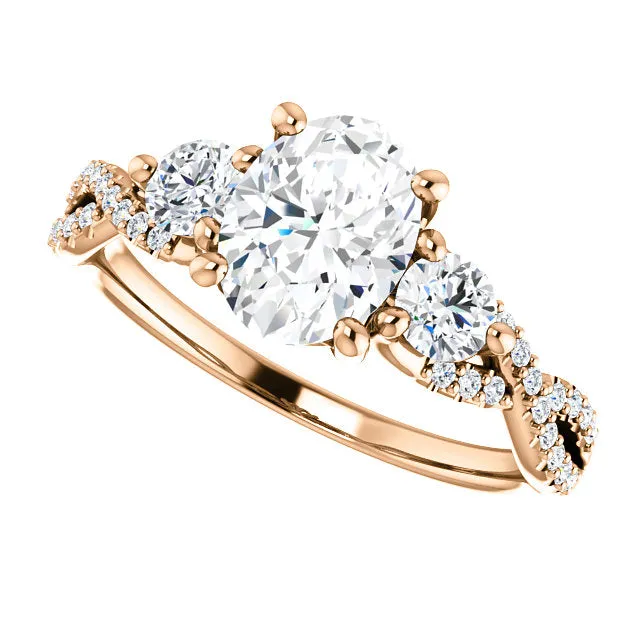 Oval Engagement Ring