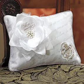 PARISIAN LOVE LETTER BLOSSOM RING PILLOW