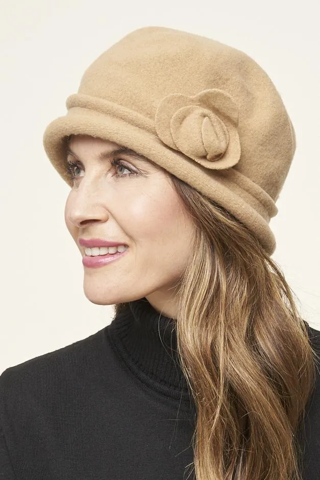 *Parkhurst SPENCER WOOL CLOCHE HAT, Style# 25372