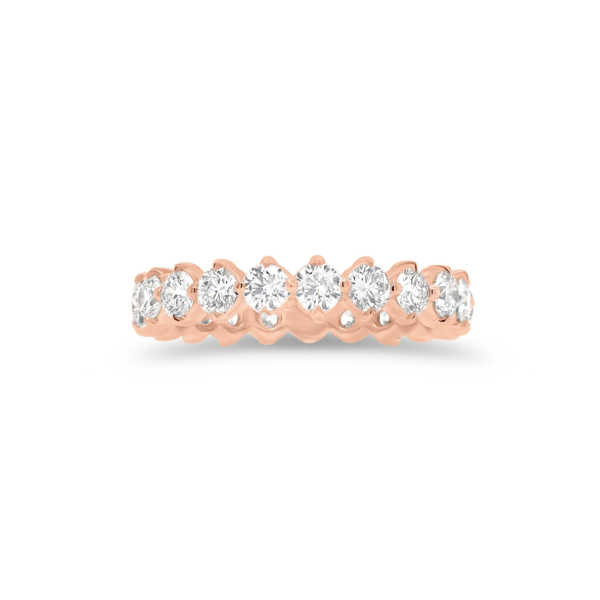 Prong-Set Diamond Eternity Band