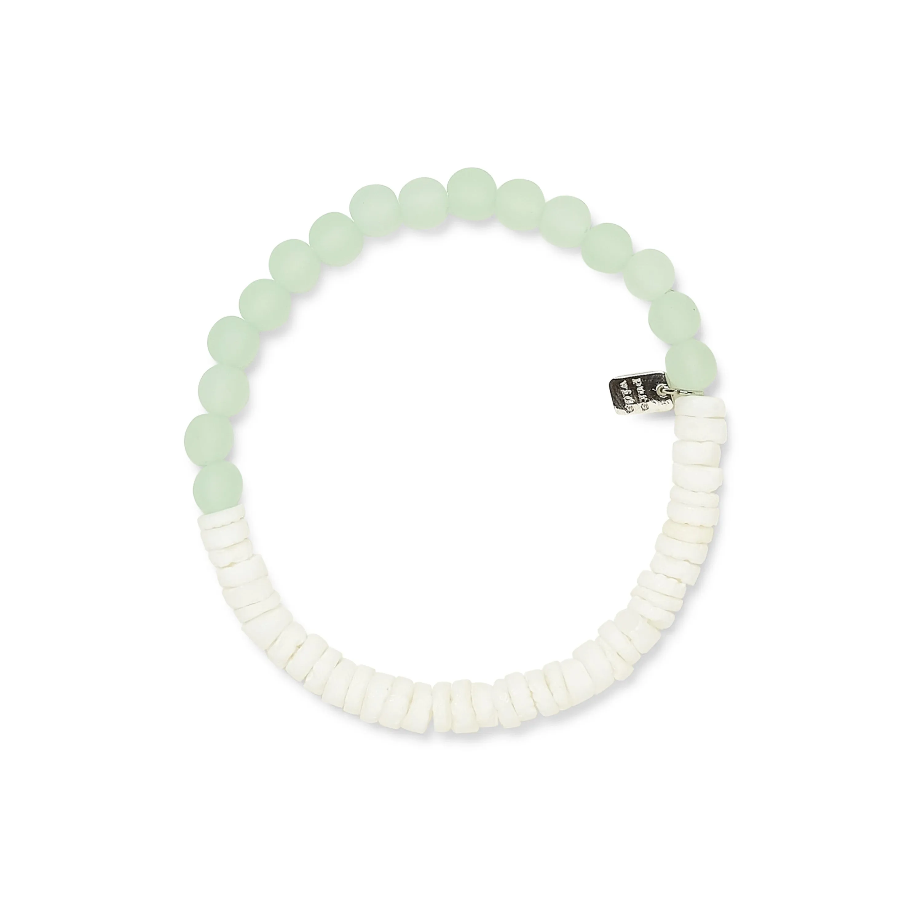 Puka Shell Bead Bracelet