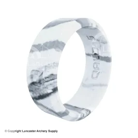 QALO Women's Marble Modern Silicone Ring