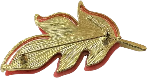 "Autumn Splendor" Leaf Brooch by Sarah Coventry