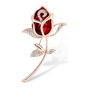 Red Rose Brooch 紅玫瑰胸針 KCHM1168