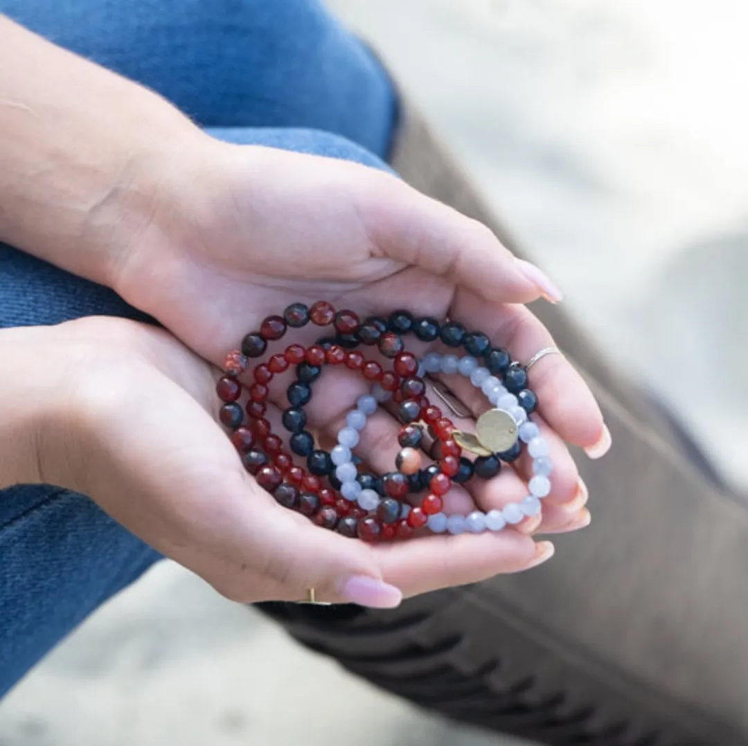 Red Stone Bracelets