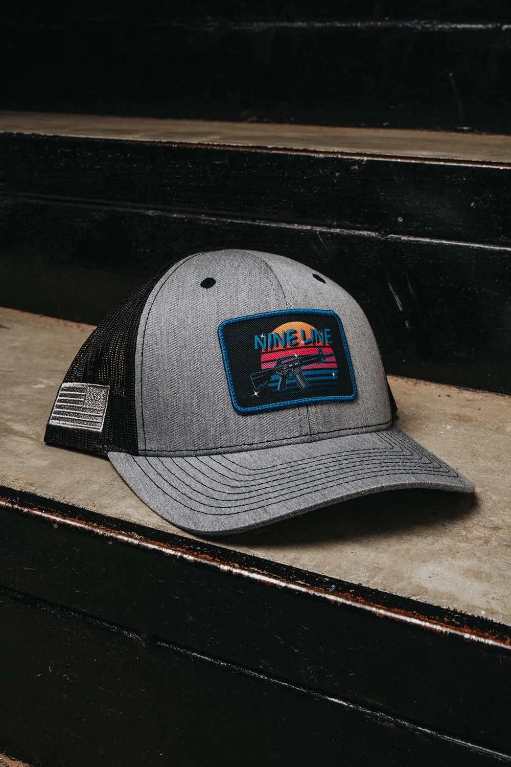 Retro AR Nine Line Patch Snapback Hat Collection