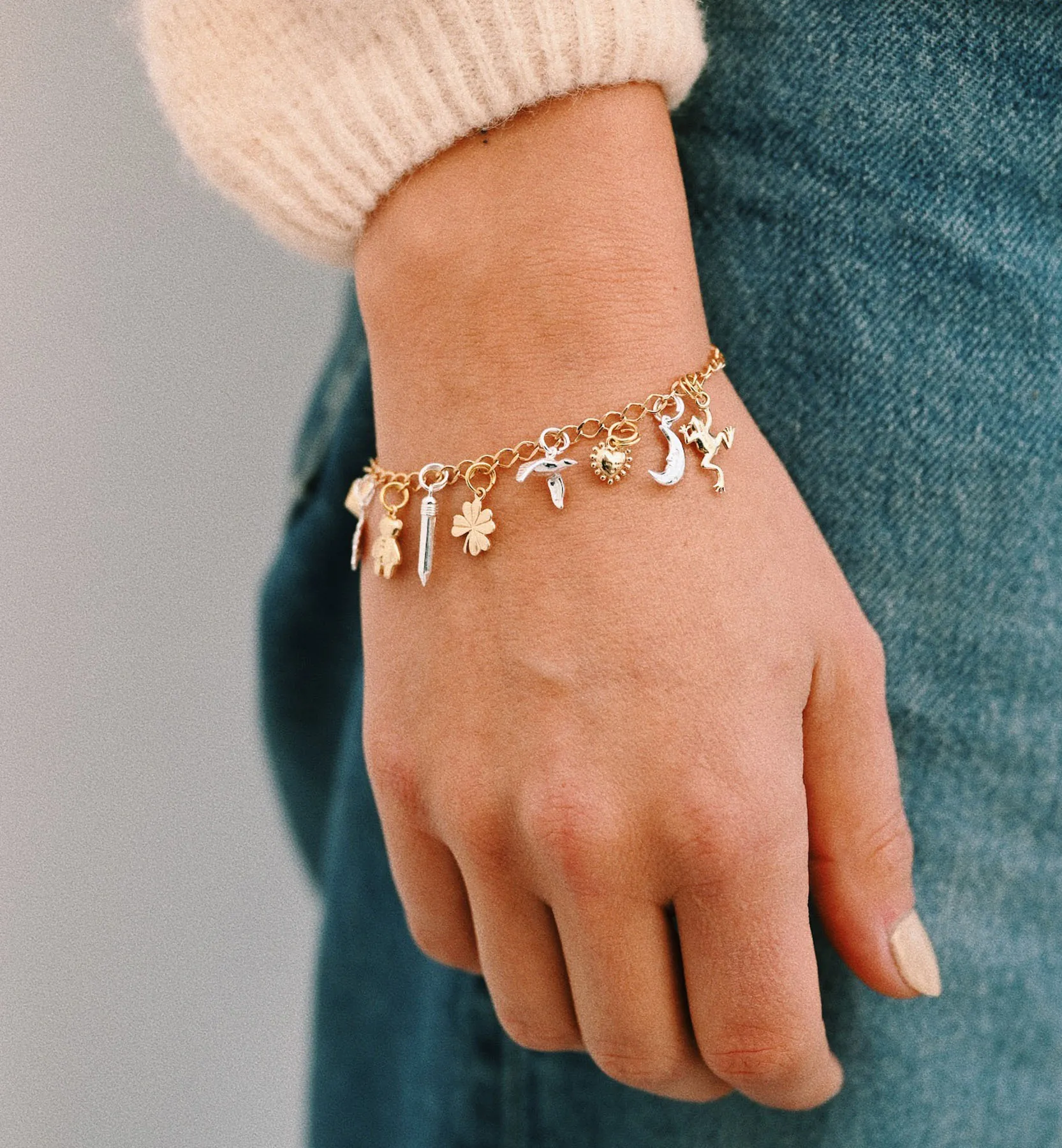 Rombo Plain Bracelet Silver