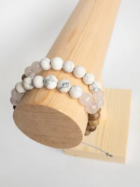 Rose Diffuser - Rose Quartz and Howlite