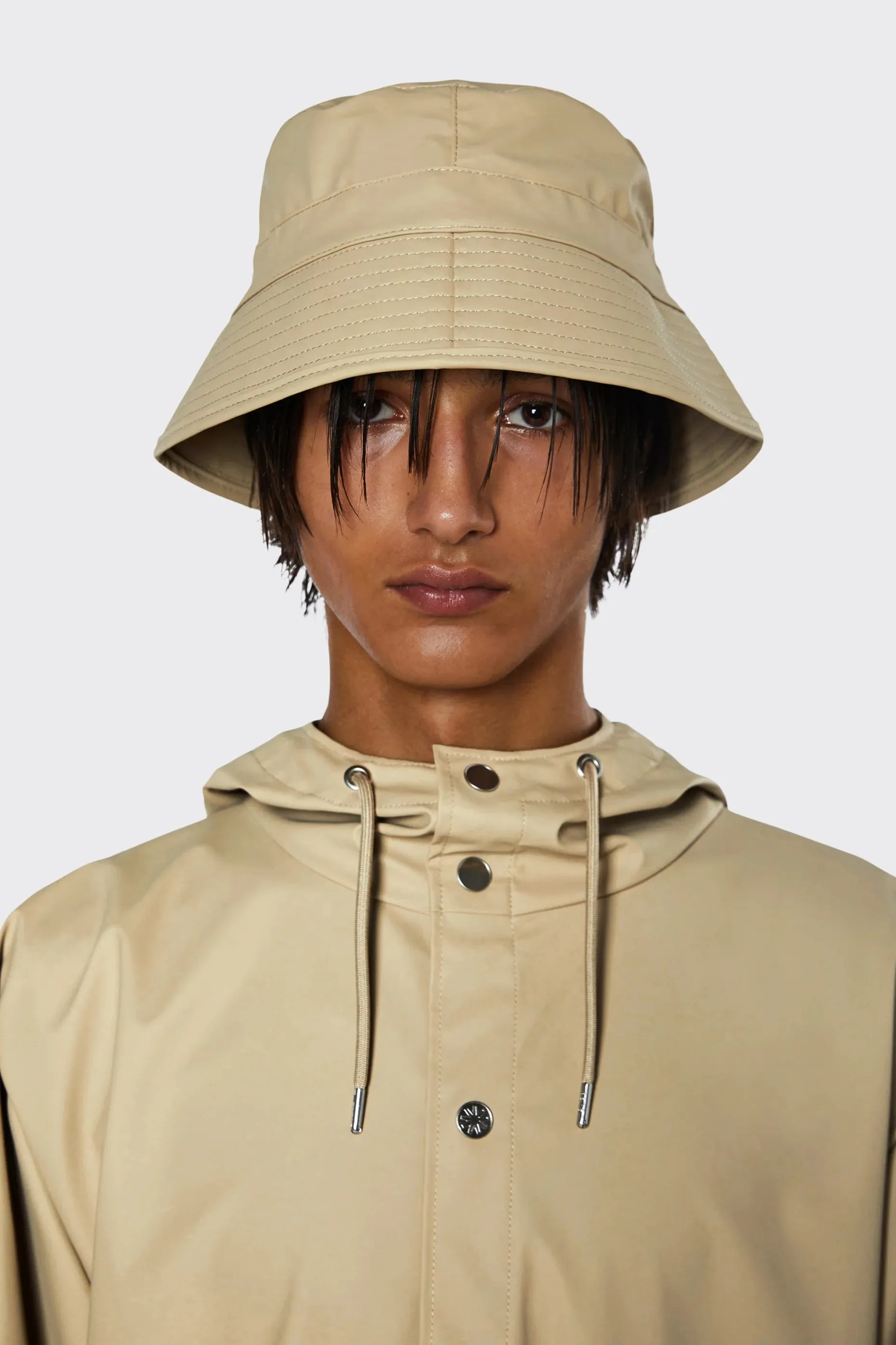 Sand RAINS Bucket Hat