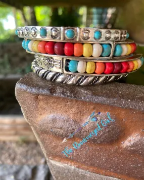 Sherpa Stretch Stamped Bracelet