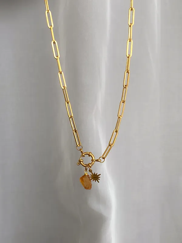 SOL GEM NECKLACE