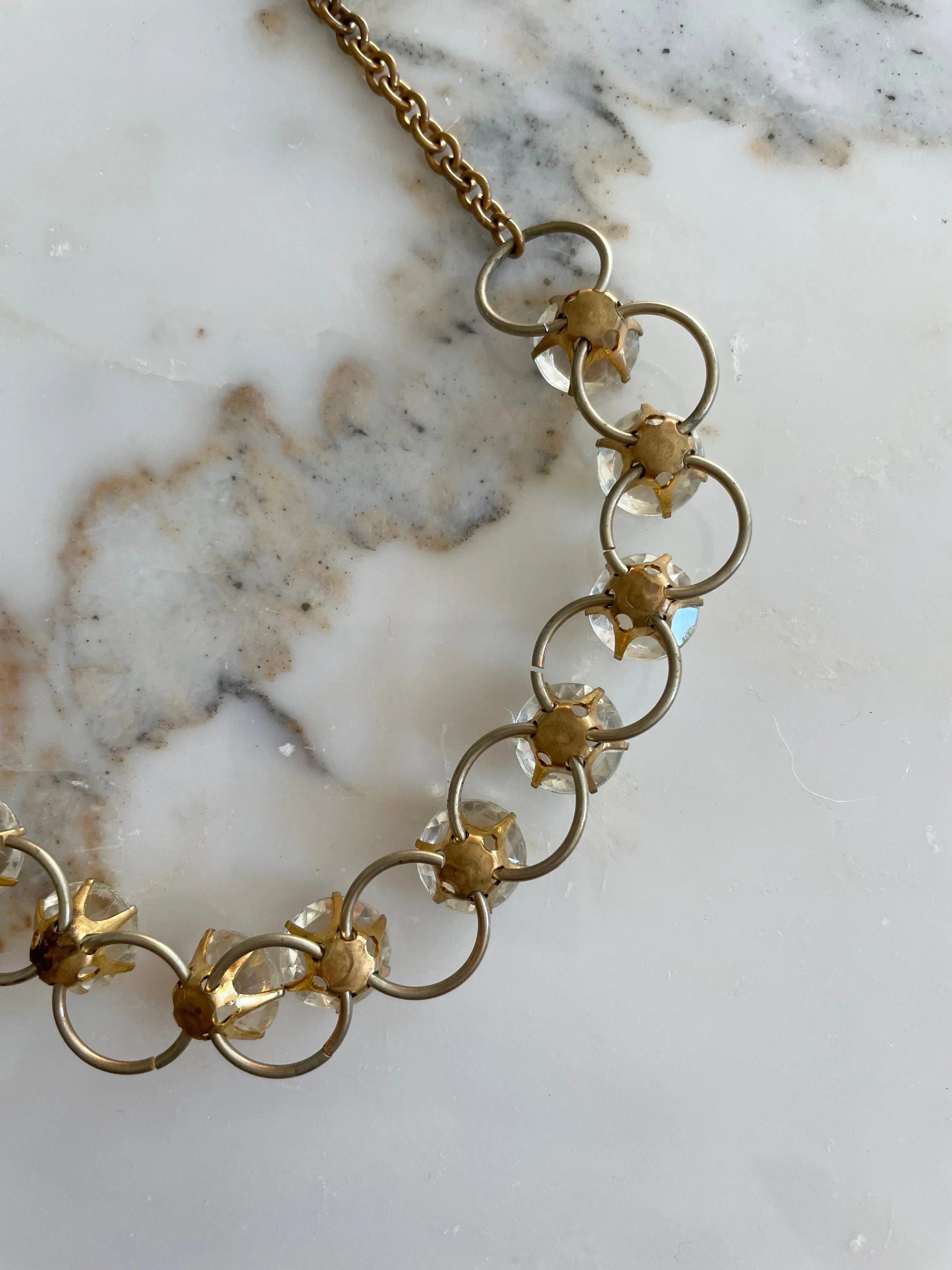 Specchio 1950s Lucite Necklace