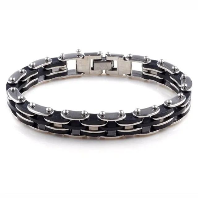 Stainless Steel Cycling Bracelet V5