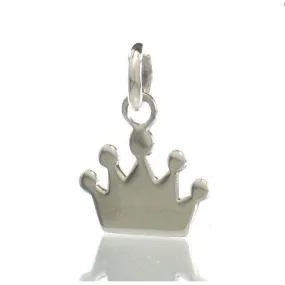 Sterling Silver Mini Crown with Bail