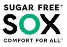 Sugar Free Sox Health & Comfort Big and Tall | Mens Black Ribbed 3 Pack Diabetic Socks XL