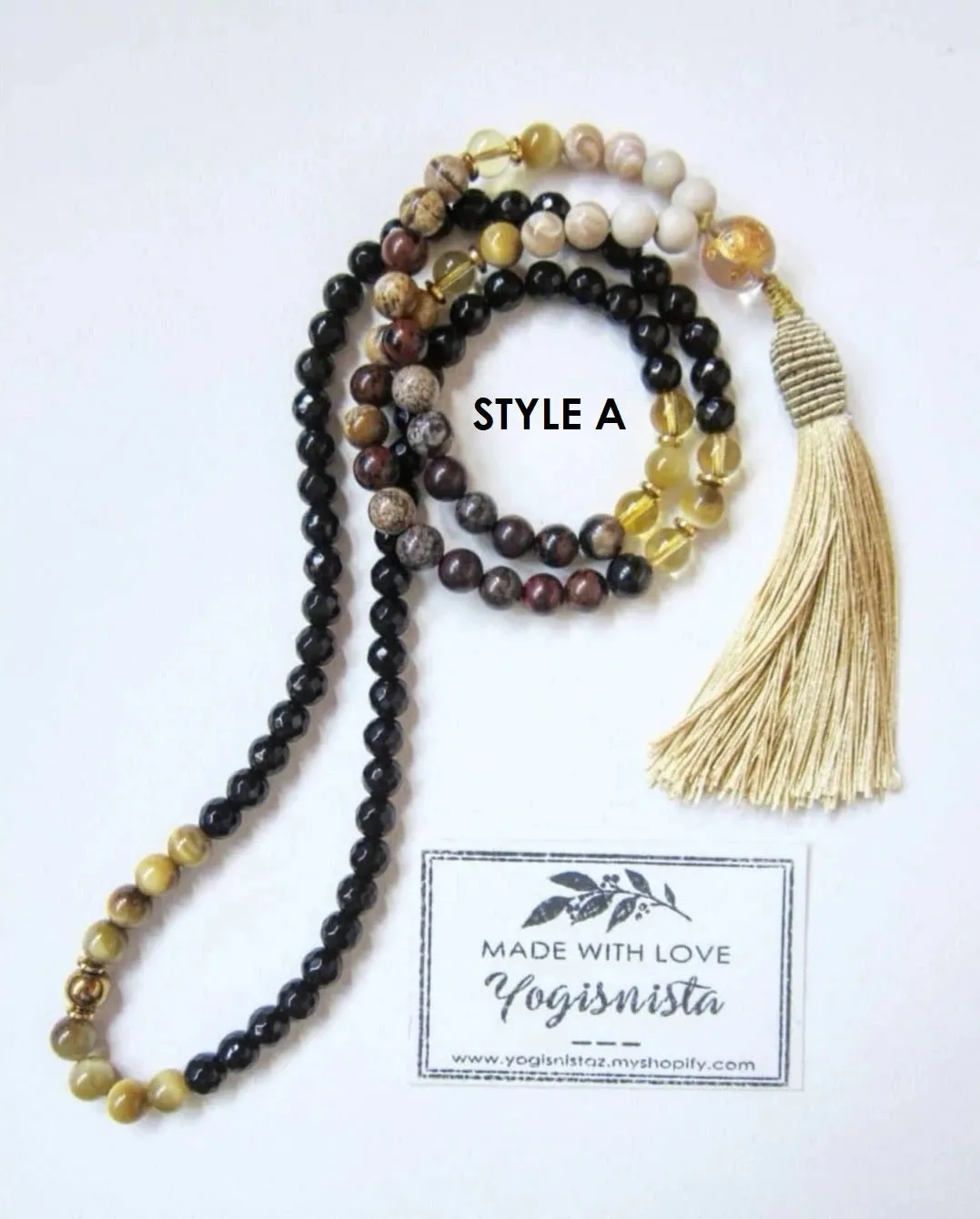 The Goddess Mala Beaded Necklace