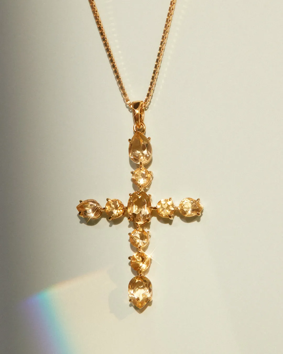 The Isabella Cross Necklace