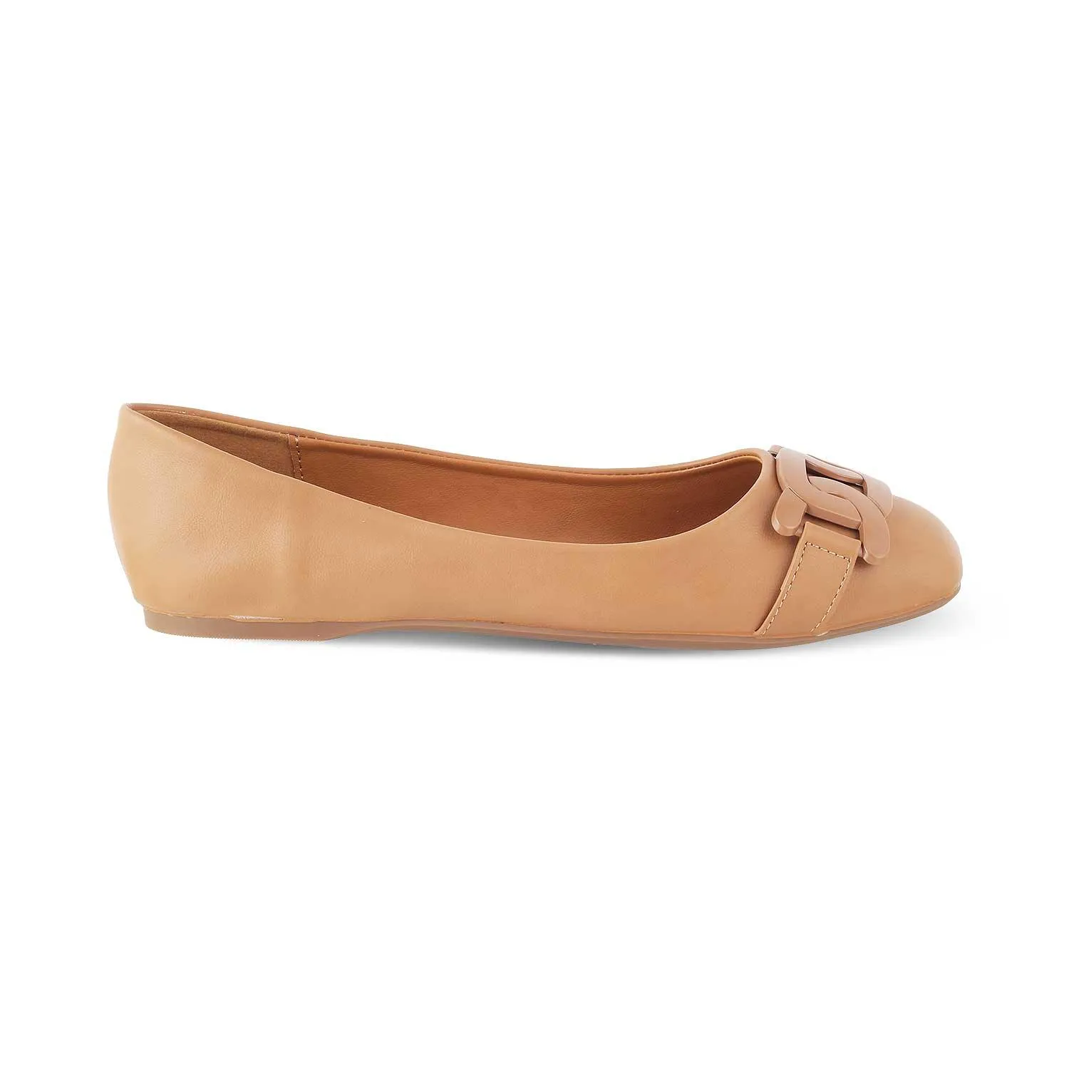 The Trescros Tan Women's Dress Ballerinas Tresmode