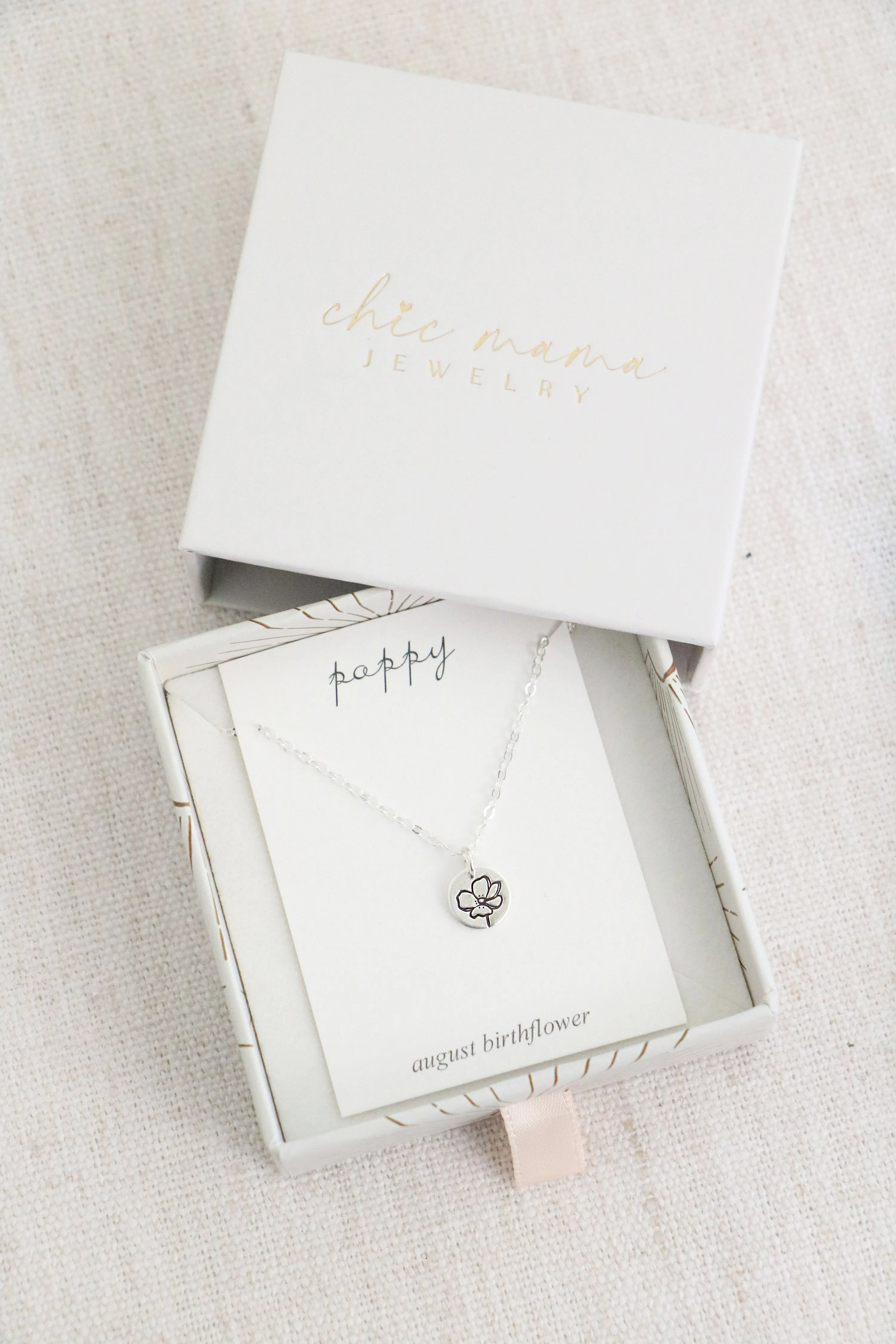 tiny blooms necklace {silver   gold}