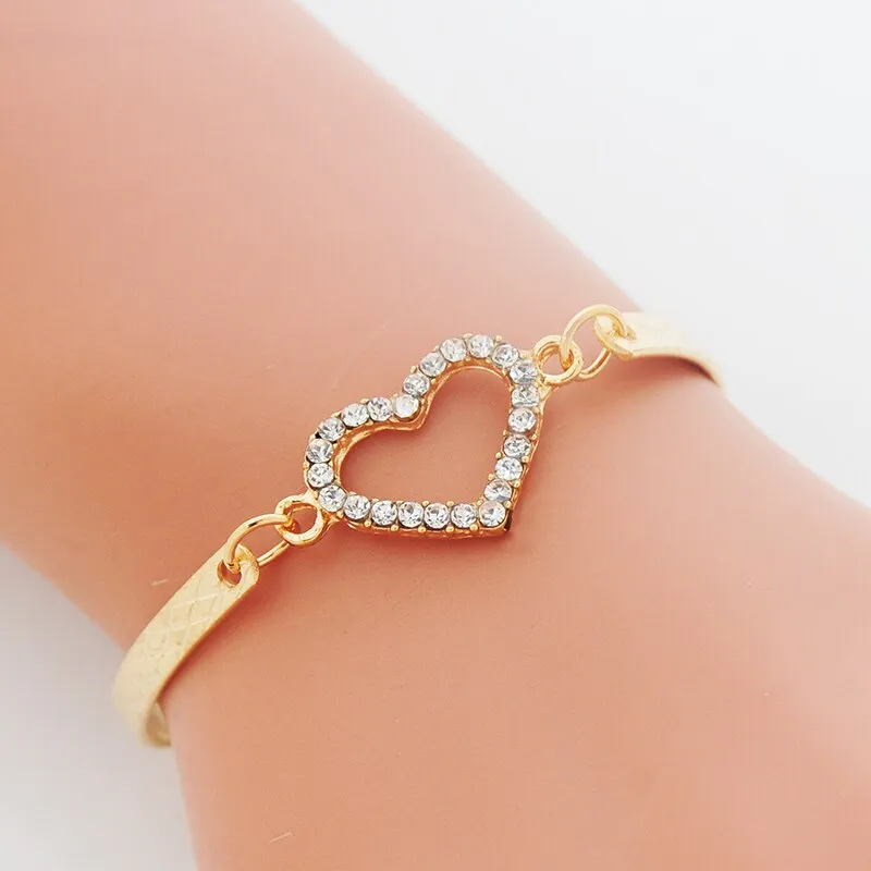 Trendy Crystal Bangles Bracelet